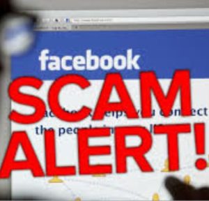 Encouraging you to be aware of the Facebook Ambassador scam on near a river.