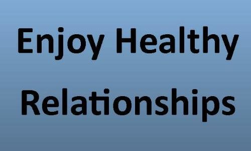 Enjoy healthy relationships on near a river.