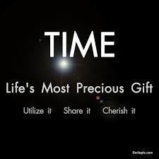 Time is life's most important gift on near a river.