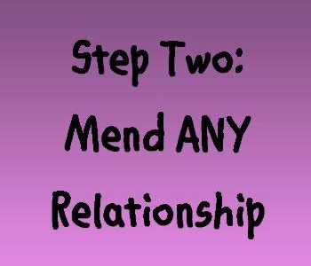 Encouraging you to mend ANY relationship (Stop proving you are right) on Near a River.