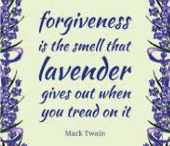 Encouraging you to understand what Mark Twain said about forgiveness on near a river.